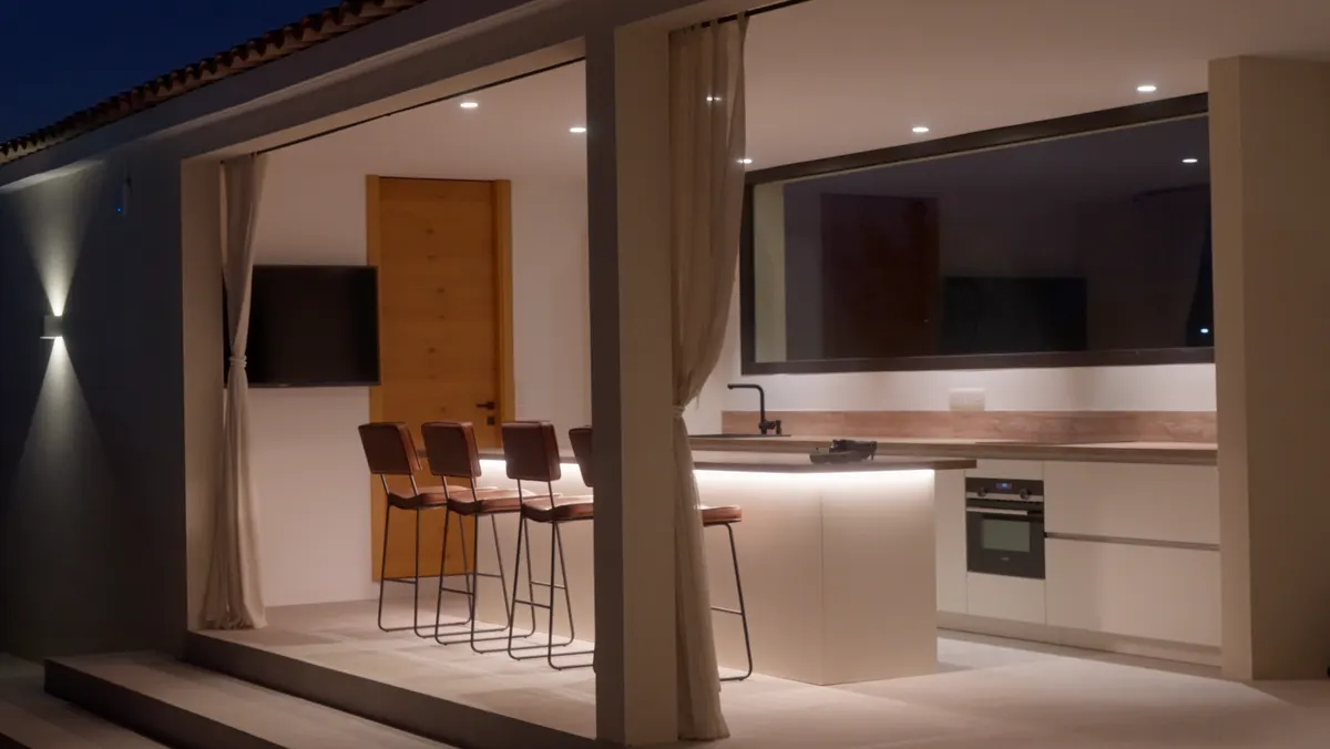 Mougins, Cuisine, le soir