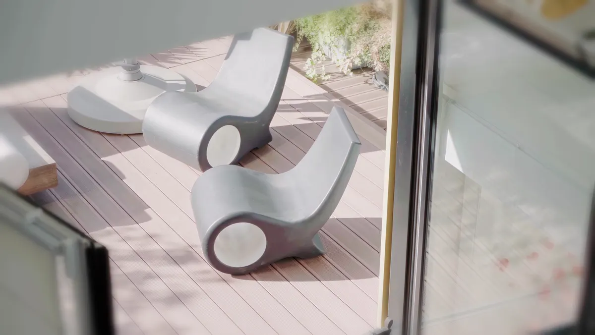 Résidence contemporaine, Toit-terrasse